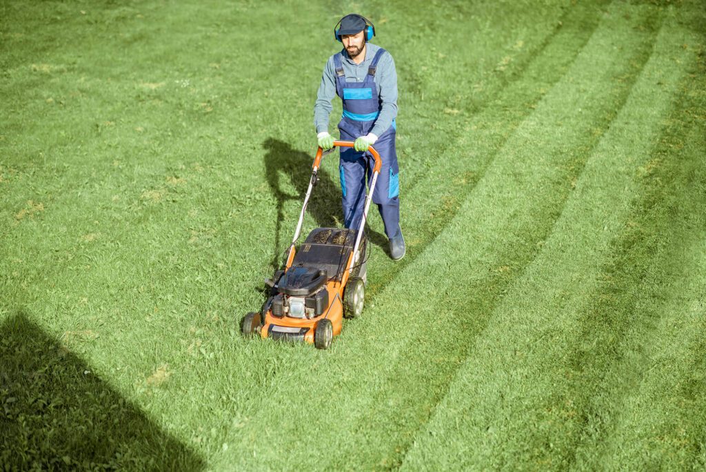 mowing pattern techniques